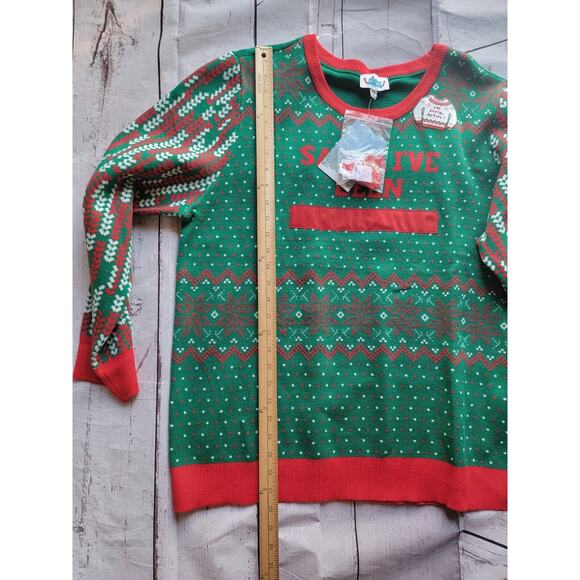 Rockin' Around Woman’s Christmas Interactive Sweater XXL New - Picture 6 of 9